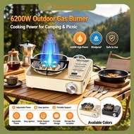 Portable Gas Stove with Carrying Case Steamboat Stove Outdoor Picnic Butane Stove Dapur Gas Butane