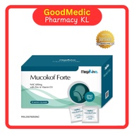 MegaLive Mucokof Forte NAC N-Acetyl-L-Cysteine+ Zinc & VitD3 600mg Powder (30s) Lemon & Al/Vera Flav