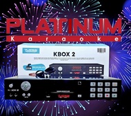 Platinum  KBOX 2 Karaoke Player w/ Songbook.