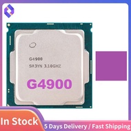 For Celeron G4900 CPU+Thermal Pad LGA 1151 Processor Dual Core Dual-Thread 14nm 2MB CPU for B250 B25