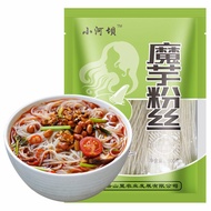 Low-fat konjac vermicelli noodles, convenient and instant konjac noodle silk knot card 500g (flavored spicy + three fresh + hot and sour 30g each)