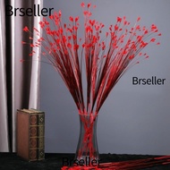 BRSELLER 5pcs/Pack Peacock Grass, Feather Texture 80cm Artificial Grass, Bohemian 20 Heads Multicolo