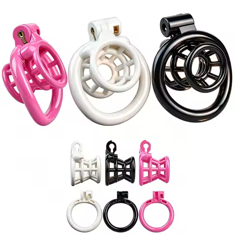 2026 New Negative Short Chastity Locks Crossdressing Tools Cock Cage Sissy Cock Cage Chastity Device