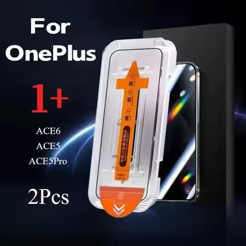2Pcs For OnePlus ACE6 ACE 6 5 ACE5 Pro Tempered Glass Screen Protector Anti-Scratch Clear Protection