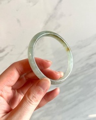 冰種 緬甸翡翠 A玉 玉鐲 • 糯冰種紅珊瑚灑金翡翠貴妃鐲