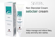 Sebclair cream ลดเซ็บเดิม อาการคัน ผื่น เป็นสะเก็ดขุย ลอก จากเชื้อรา และ แบคทีเรีย