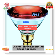 A48  PENYEMBUH SEHAT Bohlam Infra RED Merah  ORI 100%Lampu terapi KESEHATAN  100 W infrared  FISIOTH