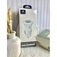 HP SAVER LENYES CA863 2.4A 2 USB Car Charger Car adapterhp for mobile phones 2-portOriginal