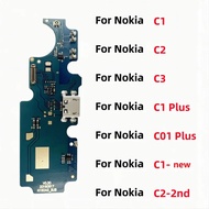 USB Charger Dock Connector Board Charging Port Flex Cable For Nokia C1 Plus C2 C3 C12 C31 C1-New C2-