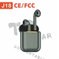 New J18 Bluetooth Headset Wireless Noise Cancellation Private Model tws Semi-In-Ear Stereo Sports So