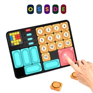 OSSDE X100 Super Slide Brain Games 500+ Levelled Challenges Brain Teaser Huarong Road Puzzle Slide
