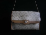 【老時光 OLD-TIME】早期少見二手古董DIOR老花蜂巢包