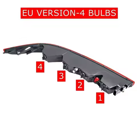 For Audi Q7 2016-2020 Rear Bumper Light Tail Turn Signal Stop Brake Light EU/US Version Rear Signal 