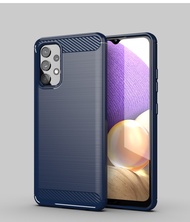 Lereach sợi carbon Ốp mềm cho Samsung Galaxy A23 A22 4G A32 4G A32 5G A52 A52s A72 vỏ lưng chống va