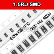 10~50PCS 1.5RΩ SMD Resistor accuracy 5%/1% 1R5/1R50/18Y