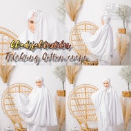 Telekung cotton /telekung kain sembahyang/telekung cantik/telekung cotton crepe/telekung selesa/tele