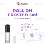 5ML FROSTED ROLL-ON GLASS BOTTLE 5ML ROLL-ON BOTTLE/ 5ML FROSTED ROLL-ON BOTTLE/