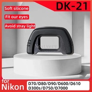 Soft Silicone DK-21 Eyecup Viewfinder Eye Cup DK21 Cover Cap for Nikon D70/D80/D90/D600/D610/D300s/D