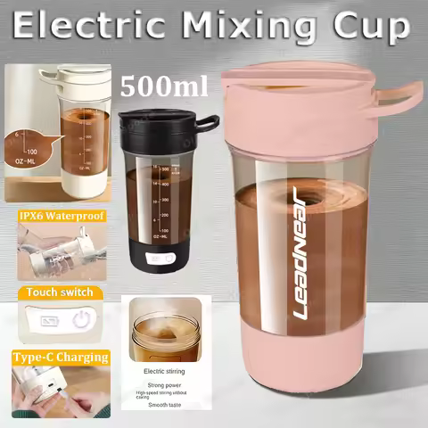 2026 New Automatic Blender Electric Coffee Cup with Charging Function, Portable Lazy Person Protein 