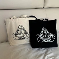 Vivienne Westwood Saturn co-branded canvas bag women shoulder eco-friendly shopping tote bag