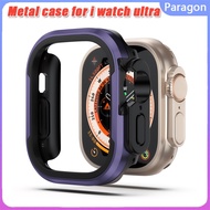 Metal case aluminum alloy frame compatible for  Apple watch series 8 7 6 5 4 se Ultra i watch 49mm 41mm 44mm 45mm 40mm