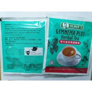 Teh Herba Gymnema + Ganoderma + Misai Kucing Hurix's Herbal Plus Tea (kencing manis/darah tinggi/kol