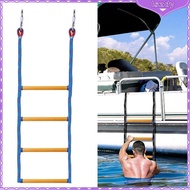 [lszdy] Boat Rope Ladder Fishing Rope Ladder Assist Boat Ladder Boarding Ladder