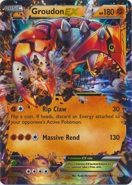 Pokemon Primal Clash Groudon-EX - 85/160 - Ultra Rare