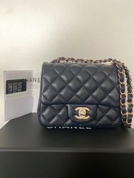 Chanel 17cm mini square flap方胖子