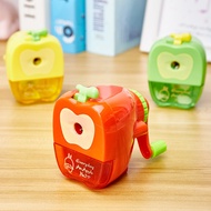 8.3-A Apple Shape Pencil Sharpener Fruit Pencil Sharpener Children Cartoon Pencil Sharpener Special 