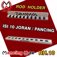 Rod STAND VERTICAL 10PCS Fishing ROD Code RH.10/Fishing ROD Holder/Fishing ROD Rack