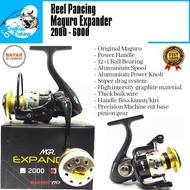 Reel Pancing Maguro Xpander 2000-6000 121Bearing Power Handle - Eng