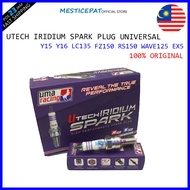 UMA RACING UTECH IRIDIUM SPARK PLUG UNIVERSAL Y15 Y16 LC135 FZ150 RS150 WAVE125 EX5 NGK PLUG HIGH PE