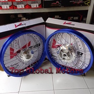 VELG ROSSI Jari2 Jupiter MX Lama/Jupiter Z1/Vega R new/Vega ZR Sepasang - Velg Rossi Kualitas Ori SN