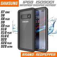 Samsung S SERIES Waterproof Case. S7 EDGE S8 S8PLUS S8+ S9 S10 S20 S20 PLUS S20+ NOTE 5 NOTE 10