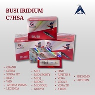 IRIDIUM C7HSA YAMAMOTO SPARK PLUG - IRIDIUM C7HSA SPARK PLUG FOR SUPRA GRAND LEGEND MIO VEGA JUPITER