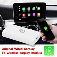 1Set Wireless Carplay Adapter Wireless Carplay Dongle Smart Multimedia White for Wired Carplay Car VW Audi Kia Honda Carplay Ai Box
