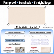 420D Sun Shade Sail Waterproof Sun Shelter Sunshade Protection 95% Shade Sail Awning Camping Shade C