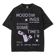 Oversized t-shirt dpr ian mood swings washed washing vintage tee