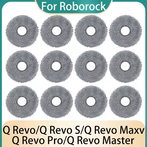 Mop Pads for Roborock Q Revo Master, Q Revo S, Q Revo Pro, Q Revo Maxv, Q Revo Curv Accessories Repl