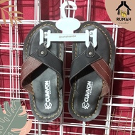 Best Quality Synthetic Black &amp; Brown Kids Levis Sandals