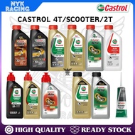 CASTROL 4T 2T MINYAK HITAM POWER 1 ULTIMATE POWER 1 ACTIV SCOOTER