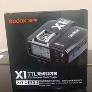 Flash Trigger Godox X1T X1Tc X1T-c for Canon Kamera Second Bekas Baik