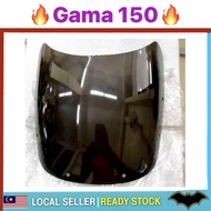 SUZUKI TXR150 TXR GAMMA GAMA COWLING VISOR (BLACK) WINDSHIELD WINDSCREEN LENS LEN FRONT CAP CERMIN D