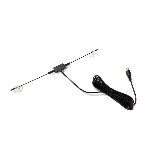 1PC Car Digital TV Antenna DTMB DVB-T 8dBi Signal Aerial 174-230/470-860Mhz 3 Meters Cable IEC Conne