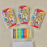 Greebel Oil Pastel Crayons 12 Colors (Set) Original 12C Crayons Oil Pastel Set