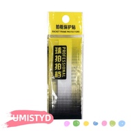 UMISTYDREAMUM9U Racket Head Protector Tape, Invisible Anti Paint  Racket Edge Tape, Transparent Self