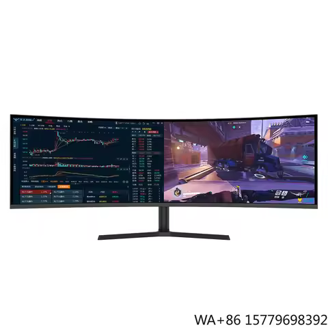 HVA Screen 49inch for Gaming Pc Gaming 165hz Computer Wide Ultra 49 Led Display Led Monitor