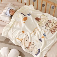 [New Arrival] Panda Kids Coral Fleece Blanket Size 80x80cm - HT818 Baby Blanket