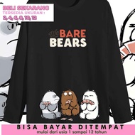 We Bear Bears Long Sleeve Children's Clothes 3 Cute Bears Latest Premium Children's Tops